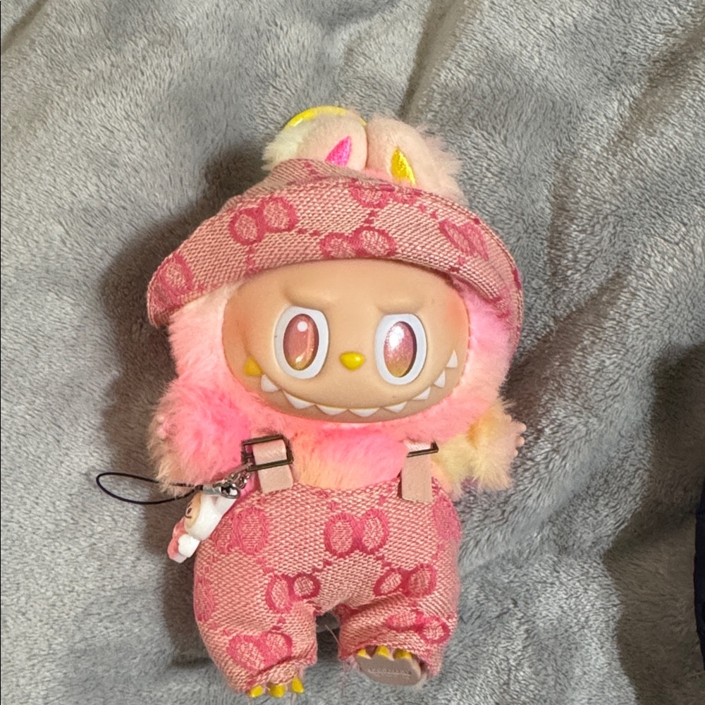 Loyalty Labubu Pink and Yellow . No BOX
